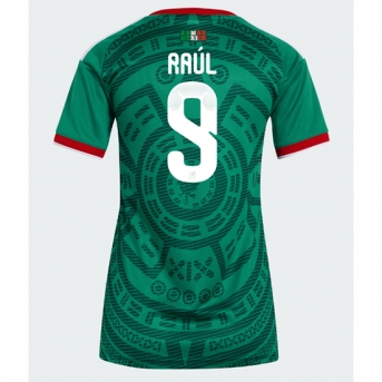 Billige Fotballdrakt Mexico Raul Jimenez #9 Replika Hjemmedrakt Dame VM 2026 Kortermet